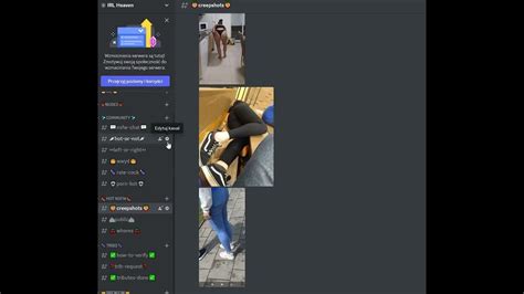 Creepshot discord - Discord servers are organized into topic-based channels where you can collaborate, share, and just talk about your day without clogging up a group chat. Where hanging out is easy. Grab a seat in a voice channel when you’re free.